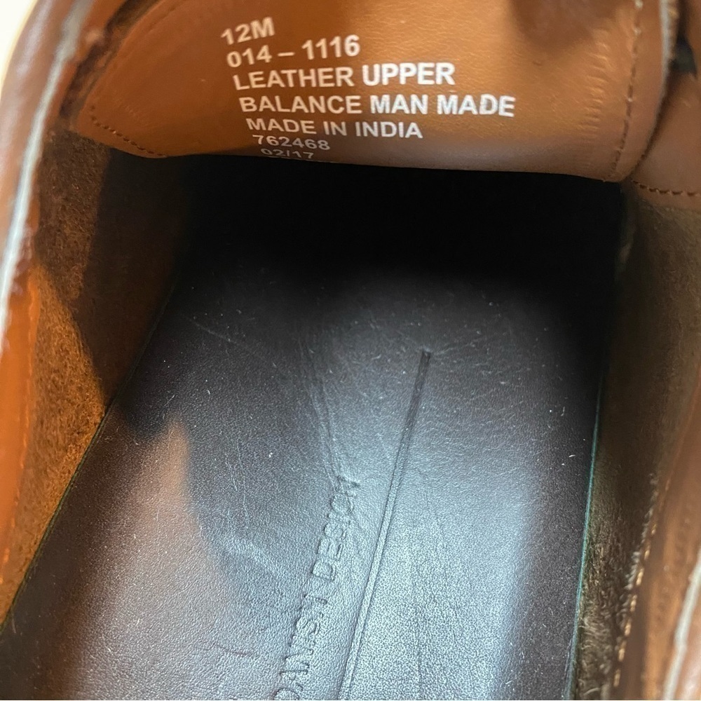 𝅺ecco Saddle shoe with Brogue detail Brown Danish Design - Picture 2 of 13